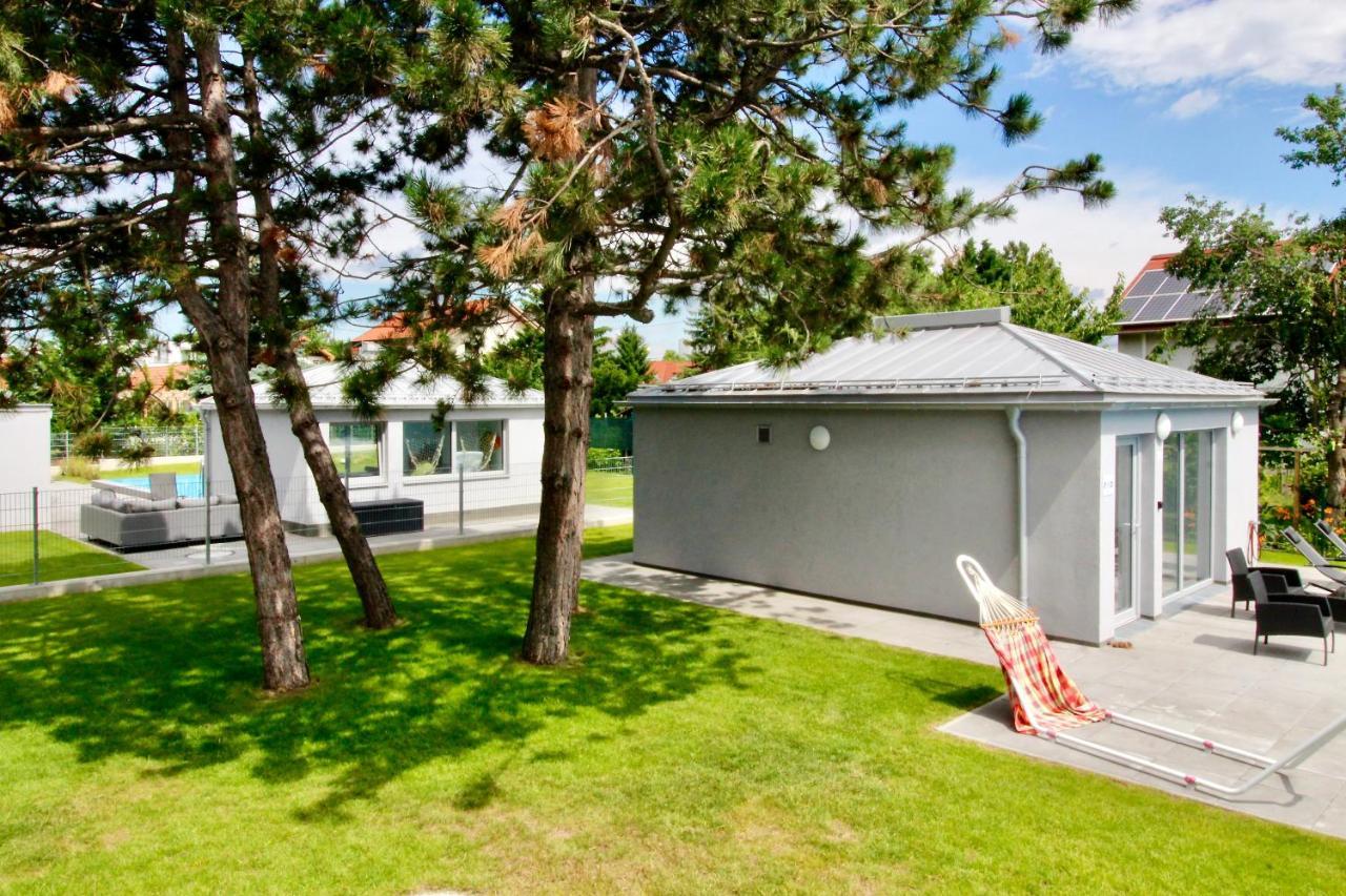 Modern Balcony With Pool Close To In 