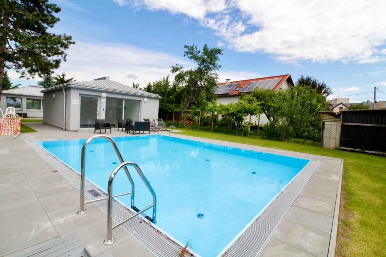 Modern Balcony With Pool Close To In 